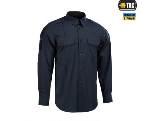 M-TAC РУБАШКА POLICE LIGHTWEIGHT FLEX РИП-СТОП DARK NAVY BLUE