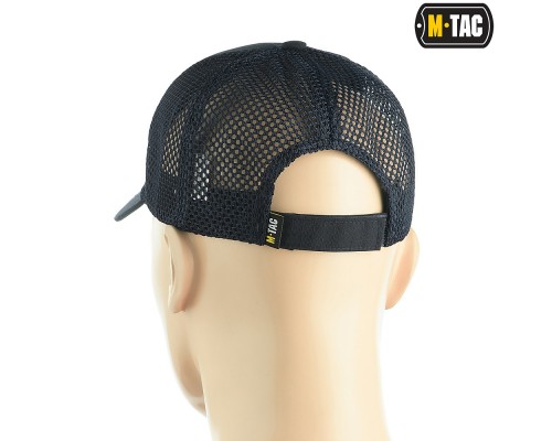 M-TAC БЕЙСБОЛКА С СЕТКОЙ FLEX РИП-СТОП DARK NAVY BLUE