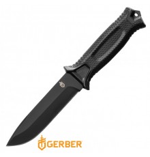 Нож Gerber Strongarm Fixed Blade Knife Black Fine Edge Box