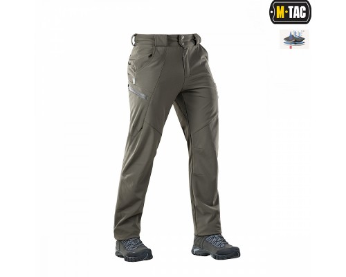 M-TAC БРЮКИ SOFT SHELL WINTER OLIVE