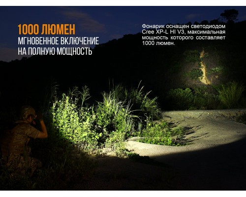 Фонарь ручной Fenix PD35 V20 Camo Edition Cree XP-L HI LED