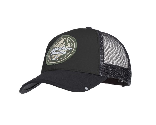 Бейсболка ERA CAP "ADVENTURE MANIAC" Black