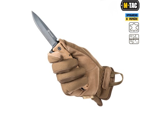 M-TAC ПЕРЧАТКИ SCOUT TACTICAL COYOTE