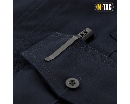 M-TAC РУБАШКА POLICE LIGHTWEIGHT FLEX РИП-СТОП DARK NAVY BLUE