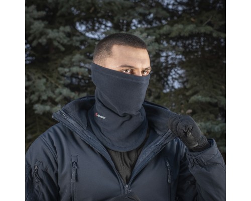 M-TAC ШАРФ-ТРУБА АНАТОМИЧЕСКИЙ С ЗАТЯЖКОЙ POLARTEC DARK NAVY BLUE