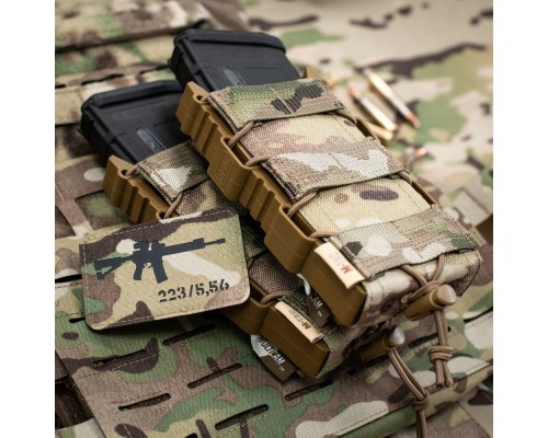 M-TAC НАШИВКА AR-15 2235,56 LASER CUT MULTICAMBLACK