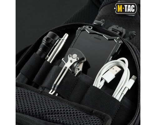M-TAC СУМКА BUCKLER BAG ELITE HEX BLACK
