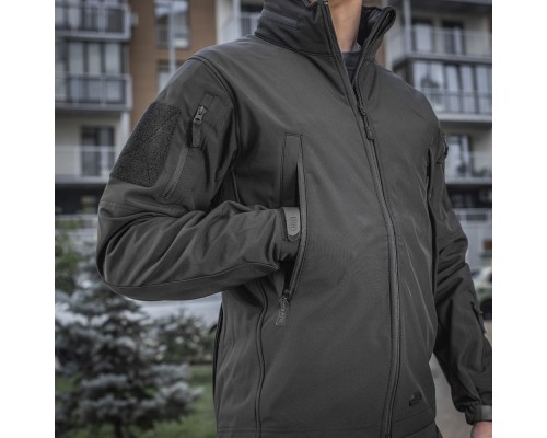 M-TAC КУРТКА SOFT SHELL BLACK