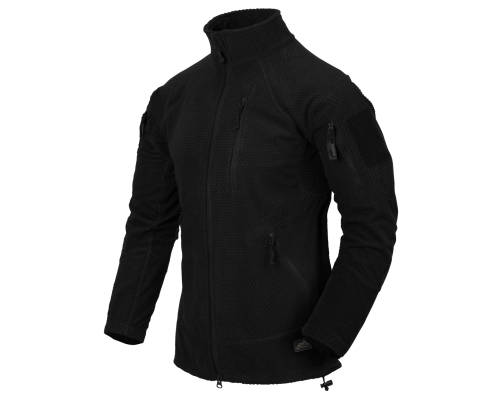КОФТА ALPHA TACTICAL JACKET - GRID FLEECE BLACK