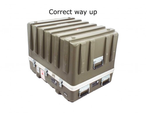 Швейцарский транспортировочный кейс из ABS пластика и алюминия Olive