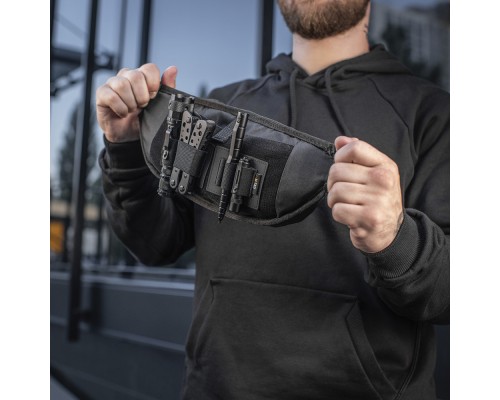 M-TAC СУМКА WAIST BAG ELITE HEX MULTICAM BLACK/BLACK