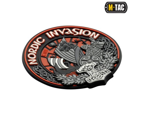 M-TAC НАШИВКА NORDIC INVASION 3D ПВХ