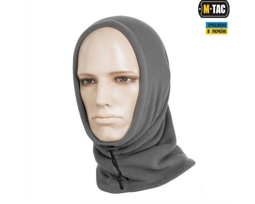 M-TAC ШАРФ-ТРУБА С ЗАТЯЖКОЙ ФЛИС (260ГМ2) СЕРЫЙ