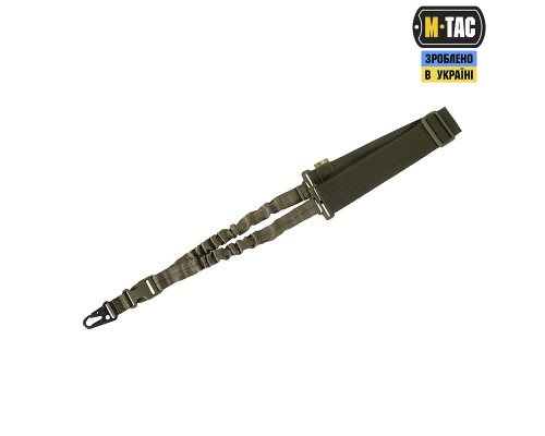 M-TAC РЕМЕНЬ ОРУЖЕЙНЫЙ ОДНОТОЧЕЧНЫЙ ЭЛАСТИЧНЫЙ RANGER GREEN