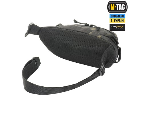 M-TAC СУМКА WAIST BAG ELITE HEX MULTICAM BLACK/BLACK