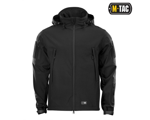 M-TAC КУРТКА SOFT SHELL BLACK