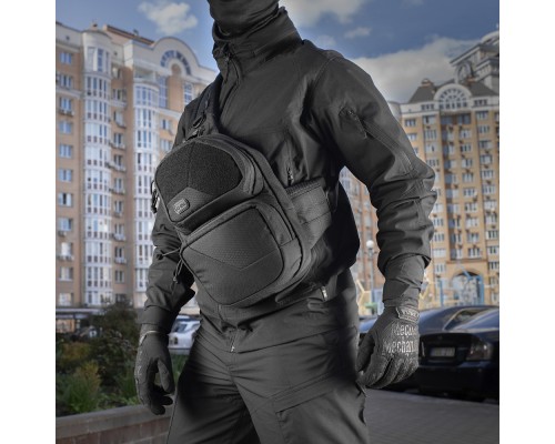M-TAC СУМКА BUCKLER BAG ELITE HEX BLACK