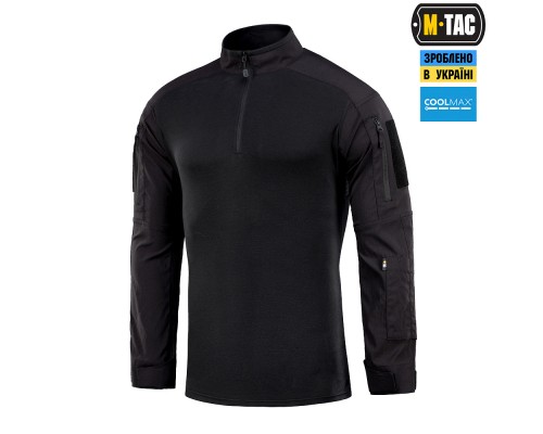 M-TAC РУБАШКА БОЕВАЯ ЛЕТНЯЯ BLACK