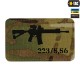 M-TAC НАШИВКА AR-15 2235,56 LASER CUT MULTICAMBLACK