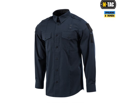 M-TAC РУБАШКА POLICE LIGHTWEIGHT FLEX РИП-СТОП DARK NAVY BLUE