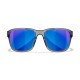 Очки WILEY X TREK CAPTIVATE™ Polarized Blue Mirror Gloss Crystal Dark Grey