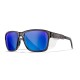 Очки WILEY X TREK CAPTIVATE™ Polarized Blue Mirror Gloss Crystal Dark Grey