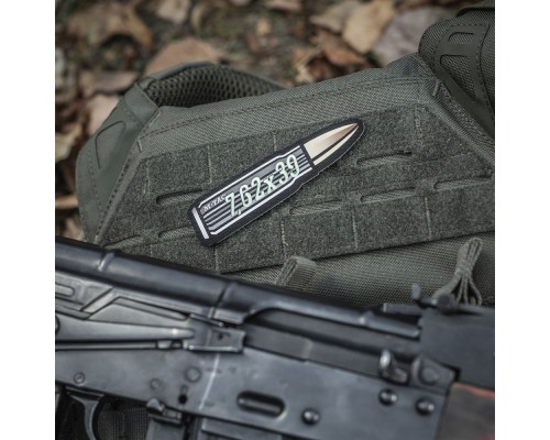 M-TAC НАШИВКА 7,62X39 AMMO BLACK/GID