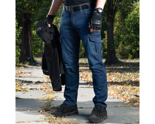 M-TAC ДЖИНСЫ SPARTAN DARK DENIM
