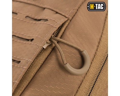 M-TAC РЮКЗАК URBAN LINE CHARGER HEXAGON PACK COYOTE BROWN