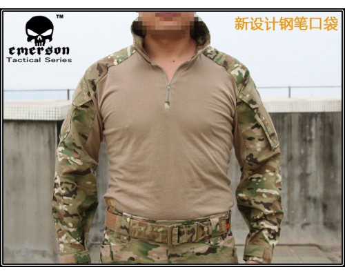 Тактическая рубашка EmersonGear G3 Combat Shirts Multicam