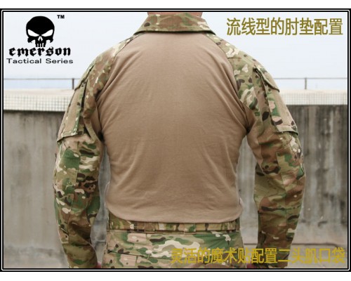 Тактическая рубашка EmersonGear G3 Combat Shirts Multicam