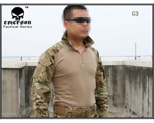 Тактическая рубашка EmersonGear G3 Combat Shirts Multicam