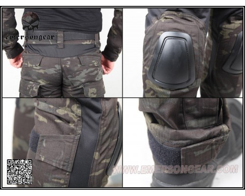 Комплект униформы EmersonGear Gen2 Multicam Black