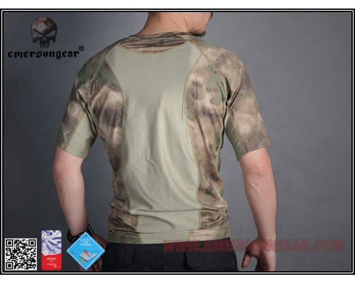 Футболка EMERSON Skin Tight Base Layer Camo Running V Shirts Atacs FG