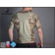 Футболка EMERSON Skin Tight Base Layer Camo Running V Shirts Atacs FG