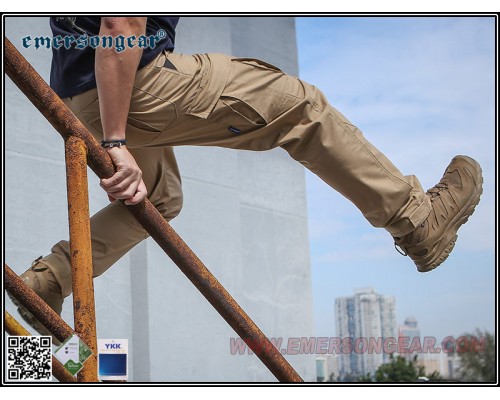 Тактические штаны Emersongear Blue Label Ergonomic Fit Long Khaki