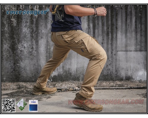 Тактические штаны Emersongear Blue Label Ergonomic Fit Long Khaki