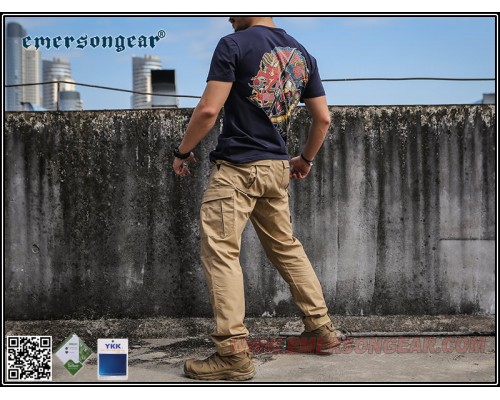 Тактические штаны Emersongear Blue Label Ergonomic Fit Long Khaki