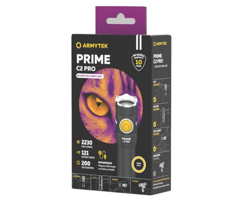 Фонарь ArmyTek Prime C2 Pro Magnet USB
