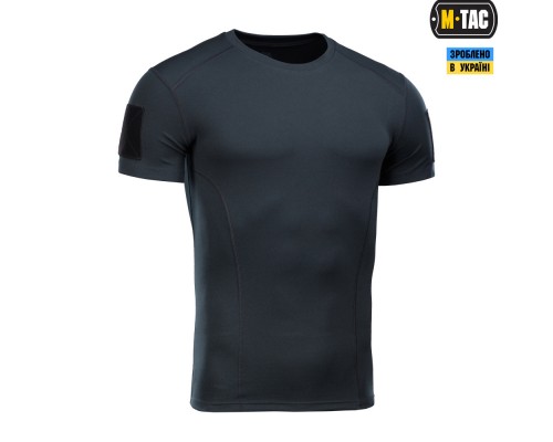M-TAC ФУТБОЛКА ПОТООТВОДЯЩАЯ ATHLETIC VELCRO DARK NAVY BLUE