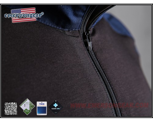 Тактическая рубашка EmersonGear blue label Upgraded version G3 Navy Blue