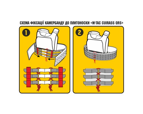 M-TAC ПЛИТОНОСКА CUIRASS QRS COYOTE