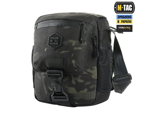 M-TAC СУМКА SATELLITE MAGNET BAG ELITE HEX MULTICAM BLACK/BLACK