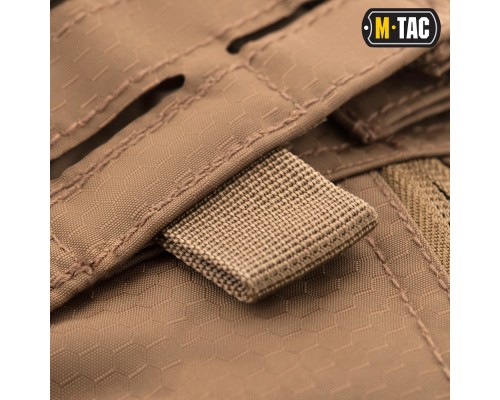 M-TAC РЮКЗАК URBAN LINE CHARGER HEXAGON PACK COYOTE BROWN