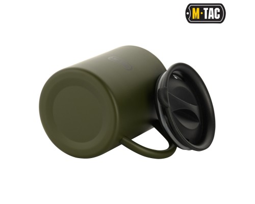 M-TAC ТЕРМОКРУЖКА 400 МЛ С КРЫШКОЙ ОЛИВА