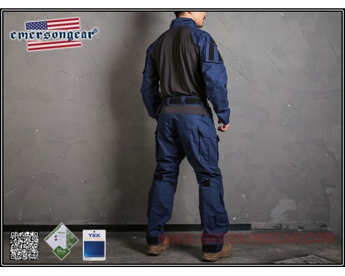 Тактическая рубашка EmersonGear blue label Upgraded version G3 Navy Blue