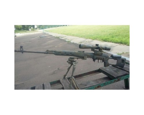 Кронштейн для сошек на винтовки на базе СВД CRC 9U002 Basic Anodizing