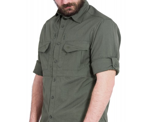 Рубашка PLATO SHIRT Camo Green