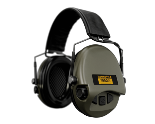 Активные наушники Sordin Supreme Pro-X Slim Green