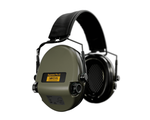 Активные наушники Sordin Supreme Pro-X Slim Green